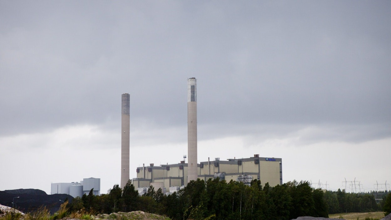 Norjalaisyhtiön suunnittelema terästehdas tulisi Fortumin entisen kivihiilivoimalan alueelle. Fortumin voimala (kuvassa) purettiin muutama vuosi sitten. LEHTIKUVA / Roni Rekomaa.