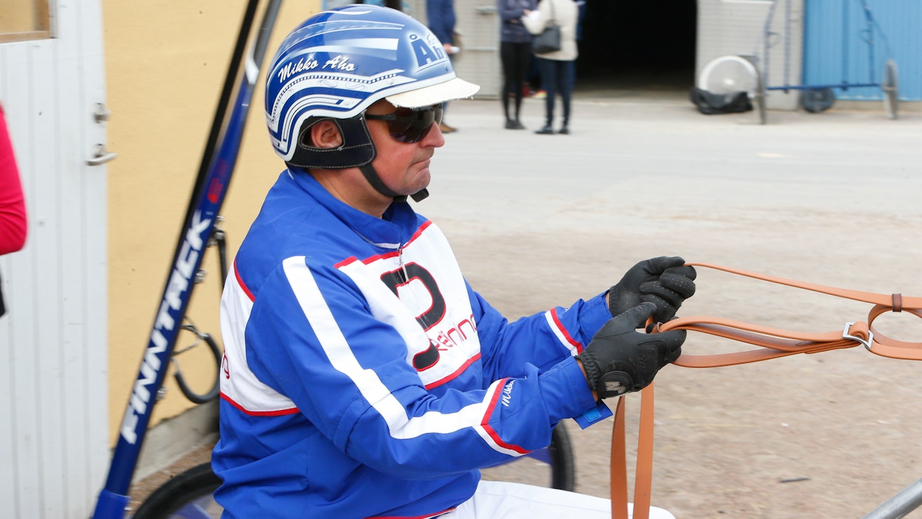 Mikko Aholla on valmennuslistallaan yhdeksän hevosta. Bjerkeen hän suuntaa Gaspariton ja Tresextonin kanssa.