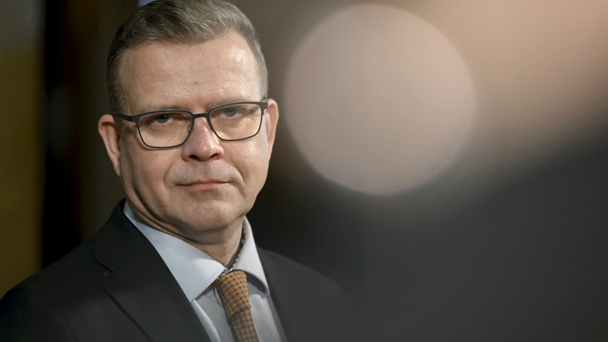 Hallituksen muodostaja, kokoomuksen puheenjohtaja Petteri Orpo kommentoi medialle saapuessaan hallitusneuvotteluihin Säätytalolle.