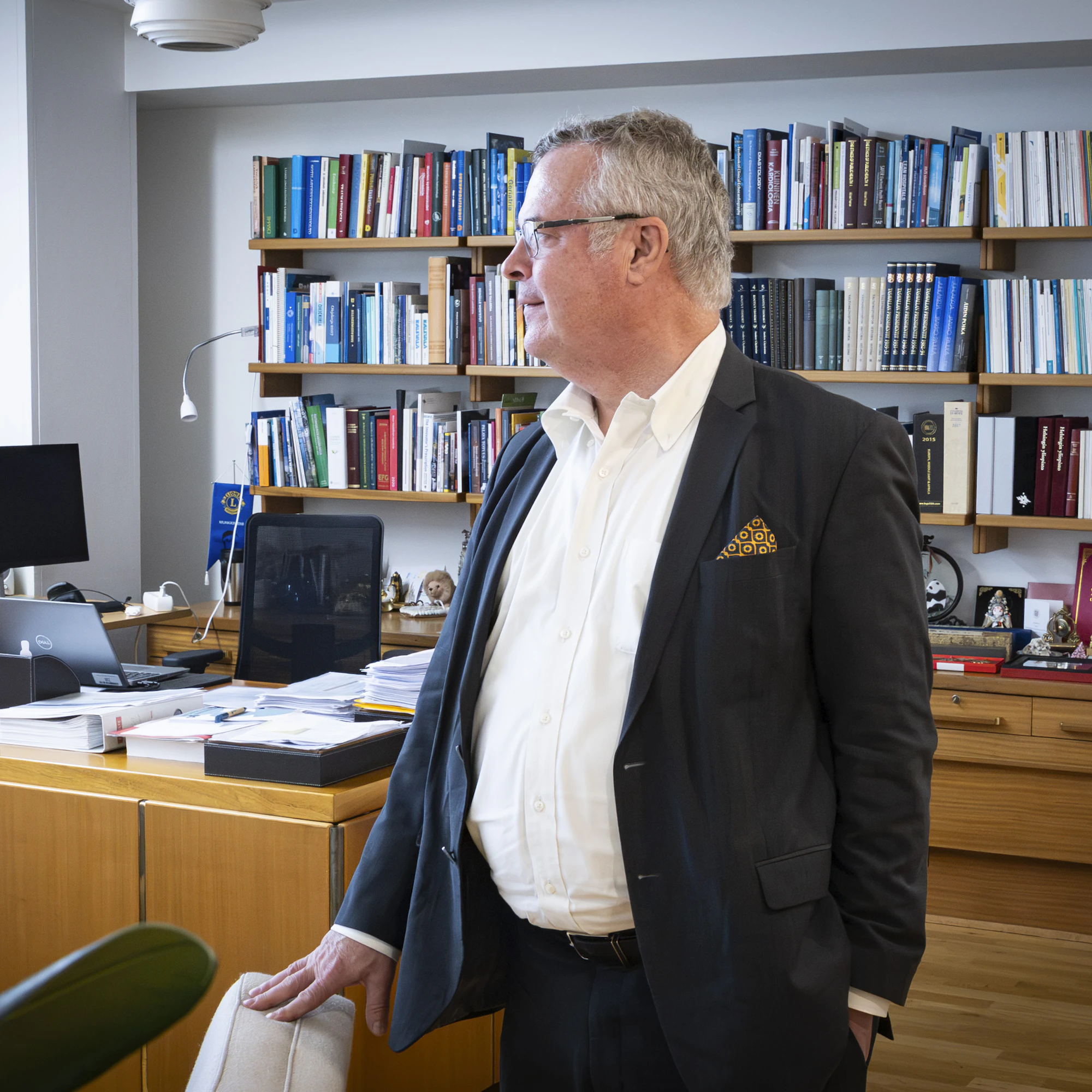 Kelan pääjohtaja Lasse Lehtonen palasi sairauslomaltaan takaisin töihin kesäkuussa.