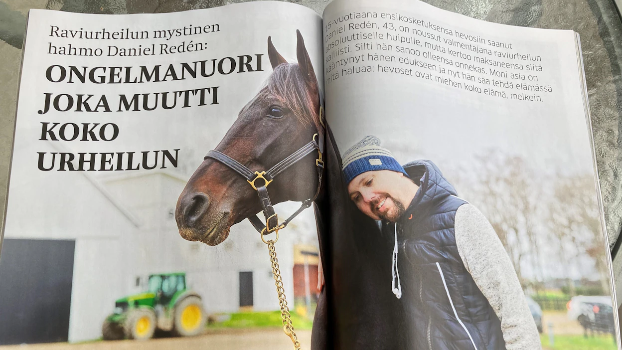 Daniel Redén kertoo vuosikuvastossa kulkemastaan tiestä, joka on johtanut kokkikoulusta eurooppalaisen raviurheilun huipulle.