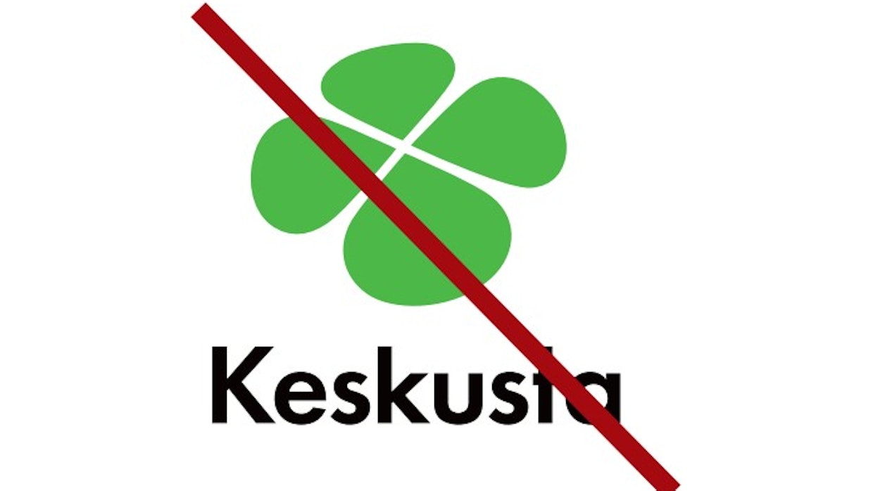 Keskustan visuaalisen ilmeen ohjeissa vanha vaaleanvihreä neliapila on näkyvästi poistettu käytöstä. Kuvakaappaus Keskustan visuaalinen ilme 2026 -tiedostosta.