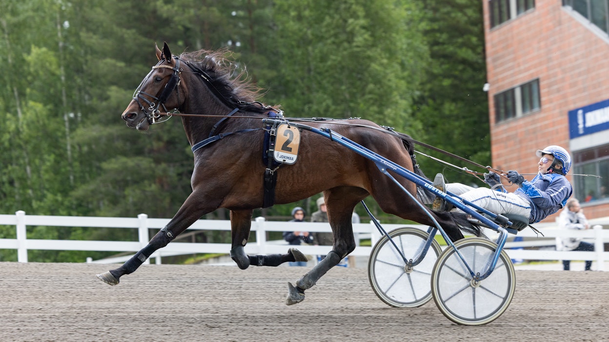 Ruudikas Sahara Mercy on keskiviikkona lähellä voittoa.