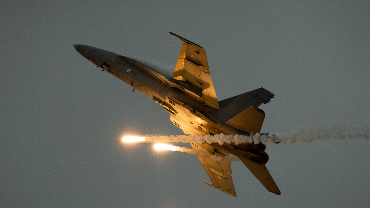 Ilmavoimat eivät tällä kertaa ampuneet drooneja alas.