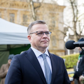 Pääministeri Petteri Orpo. Kuvituskuva. 