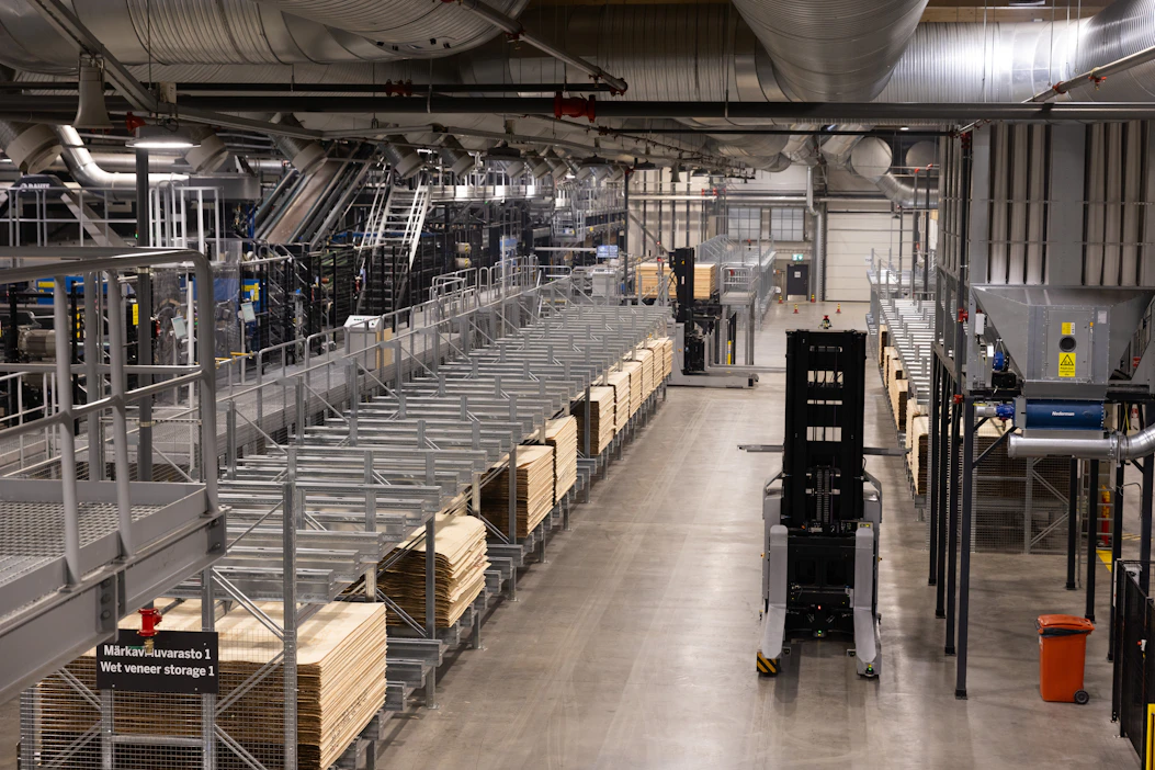Metsä Group investoi 300 miljoonaa euroa Äänekosken kertopuutehtaaseen. Kuvituskuva.