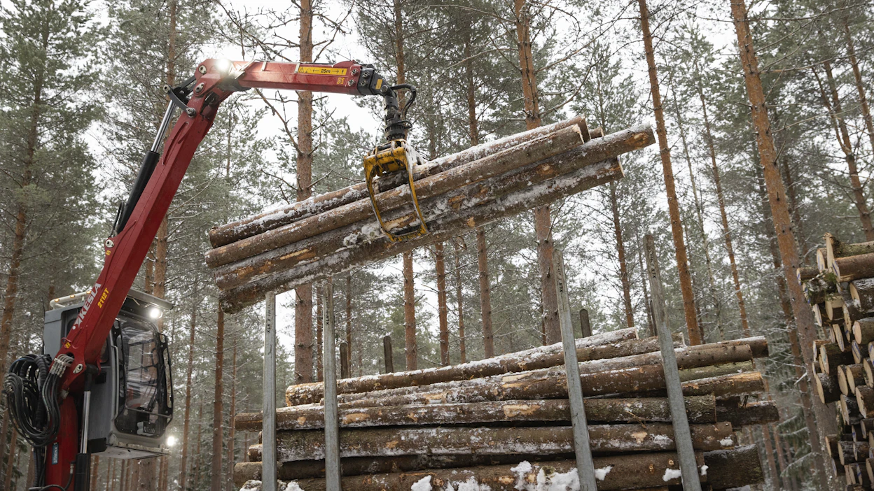 Puukauppojen määrä pieneni viime viikolla. Lieneekö se nostanut hieman tukin hintaa?