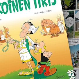 Fabrice Caro &amp; Didier Conrad: Asterix: Valkoinen iiris. Story House Egmont.