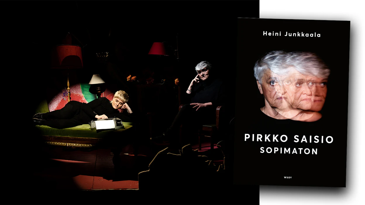 Heini Junkkaala: Pirkko Saisio – Sopimaton. Elämäkerta. 959 s. + valokuvaliite. WSOY 2023