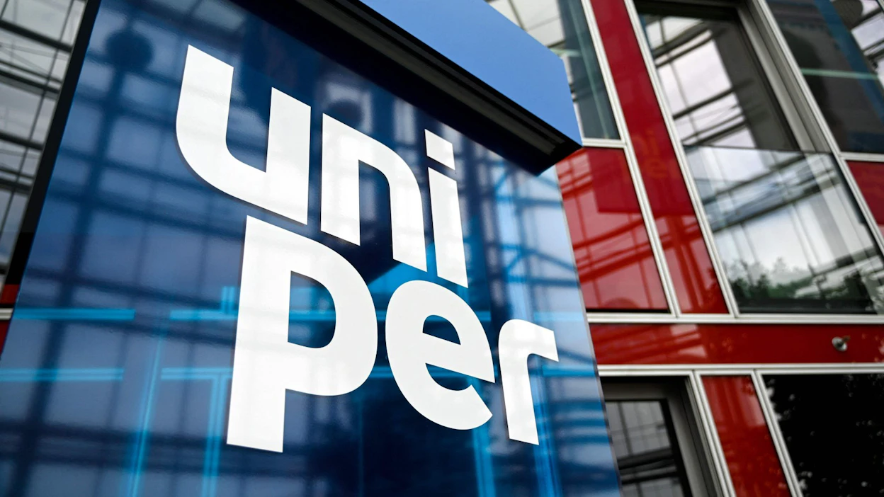Fortum omistaa Uniperista 78 prosenttia ja Suomen valtio Fortumista runsaat 50 prosenttia. LEHTIKUVA/AFP.
