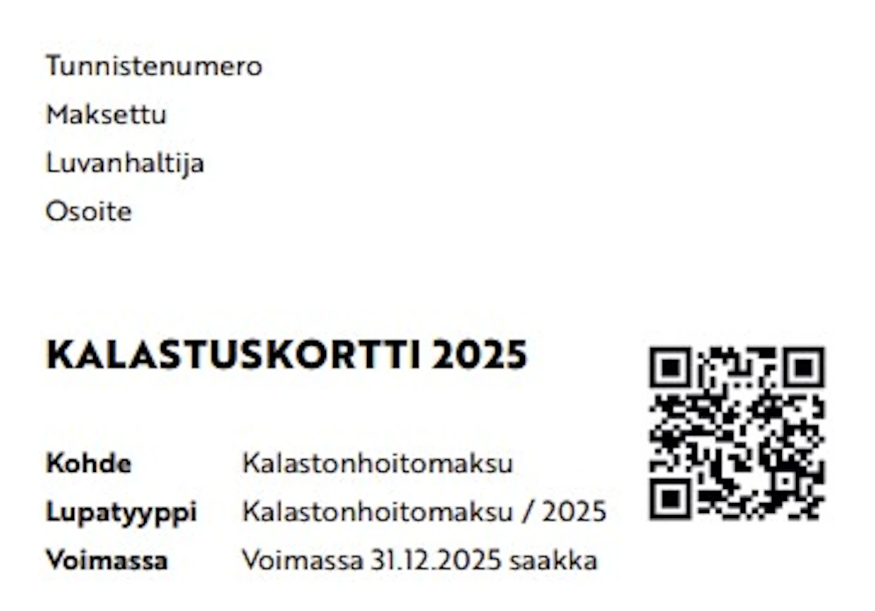 Suomu-lehdestä leikattava kalastuskortti jää historiaan.