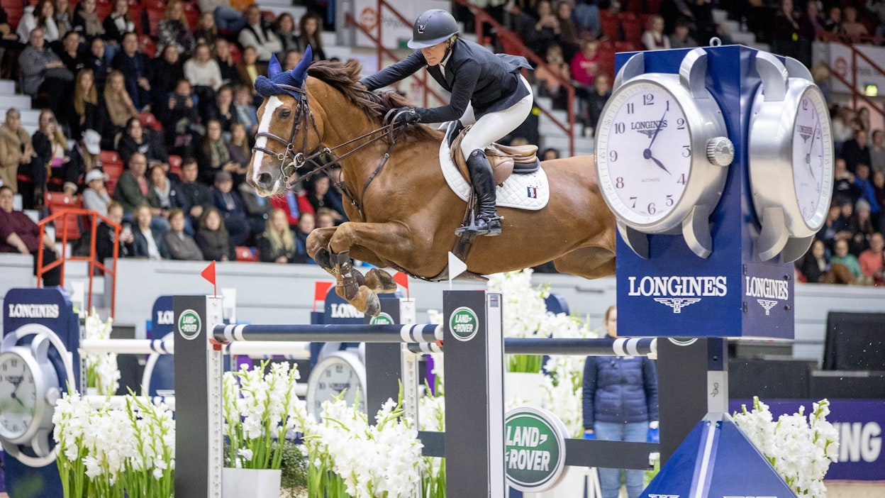 Angelica Augustsson Zanotelli ja Kalinka van de Nachtegaele olivat Helsinki Horse Show’n suuret tähdet.