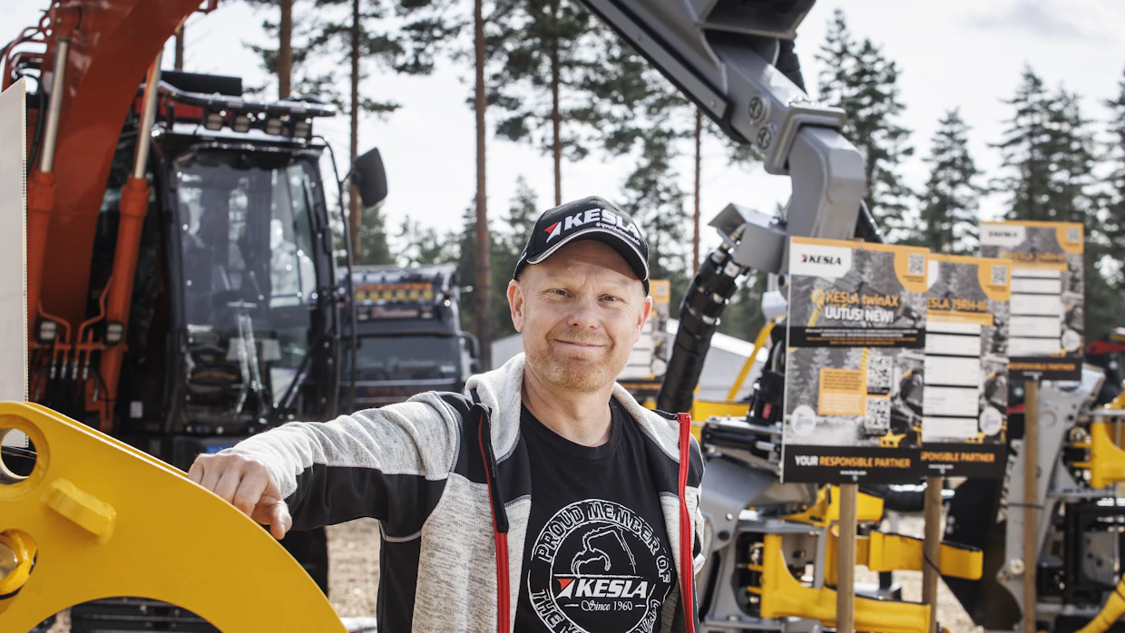 Pasi Nieminen kuvaa Sampo-Rosenlewiä Keslan tärkeäksi asiakkaaksi.