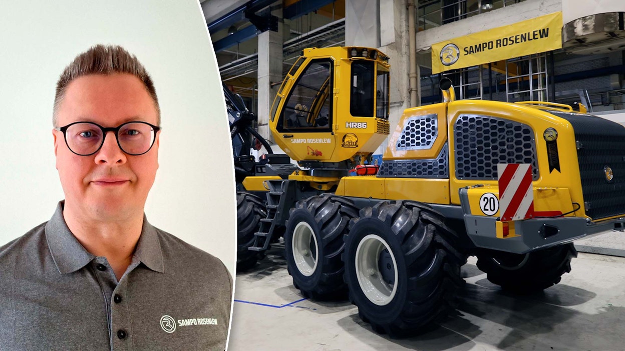 Lasse Kirvesmäki aloitti Sampo Rosenlewillä 16. maaliskuuta.