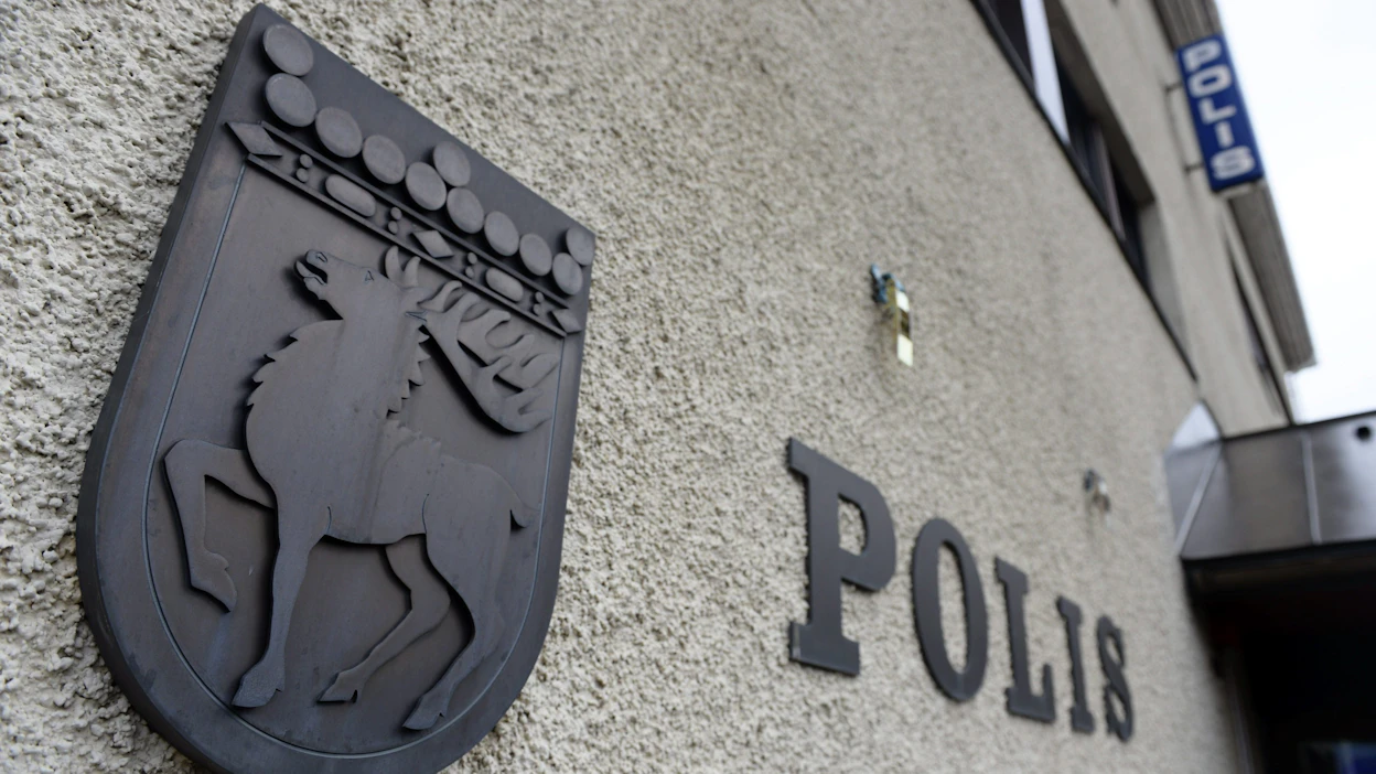 Ahvenanmaan poliisi kertoi epäillystä henkirikoksesta torstaina iltapäivällä. LEHTIKUVA / Vesa Moilanen.