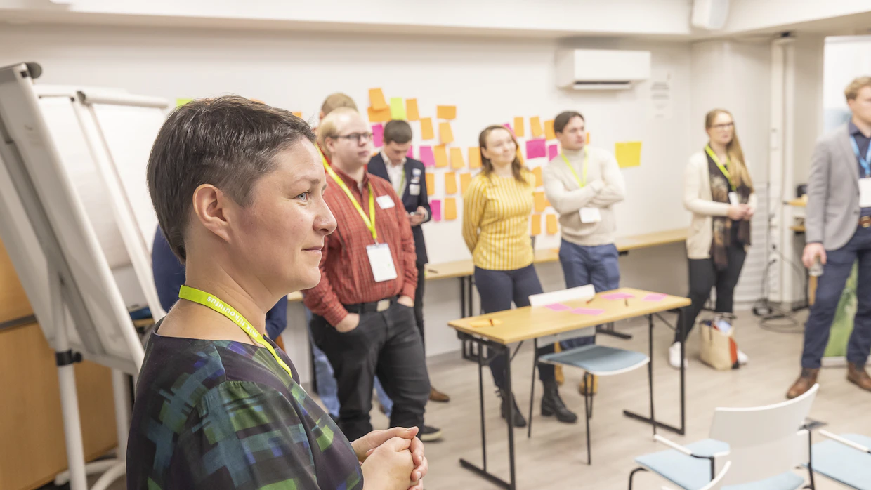 Meri Remes (edessä) totesi, että MTK:lle on kohtalon kysymys saada mukaan vaikuttajia laajalla pohjalla jatkossakin.