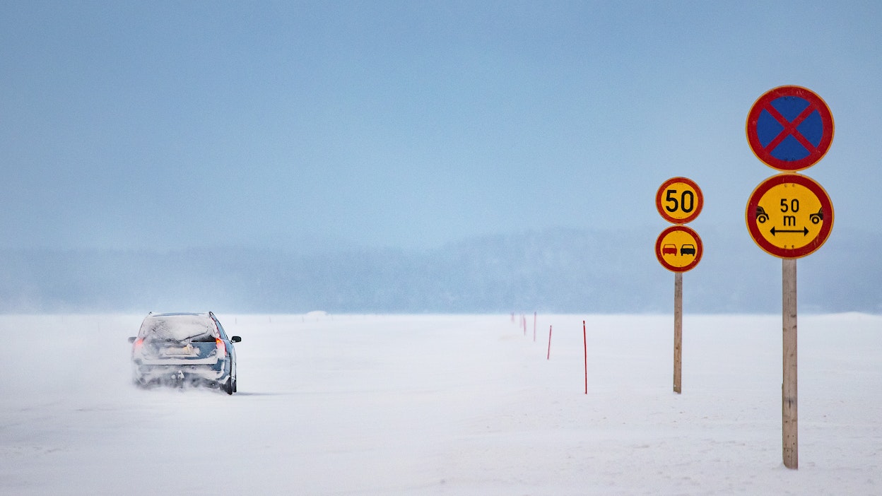 Arkistokuva Kolin jäätieltä vuonna 2019.