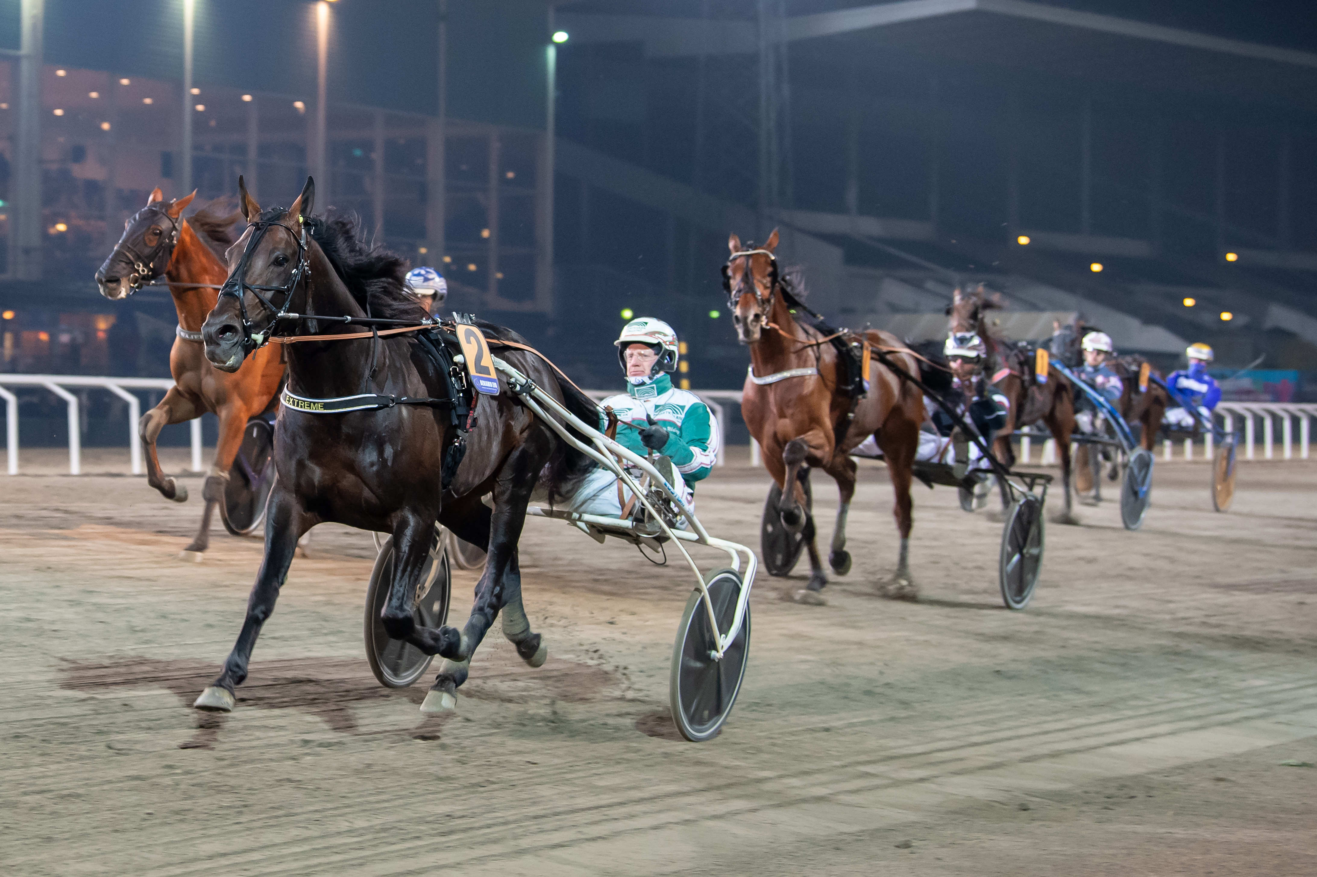 Extreme ponnisti Tanskan edustajaksi Elitloppetiin. Tässä tanskalaisori on Åbyn voittajana viime lokakuussa. Saako Suomi mukaan hevosta Elitloppetiin 2022?