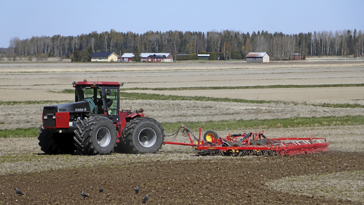 Agritek Oy tiedotti tänään solmineensa Case IH:n kanssa maahantuontisopimuksen. Kuvituskuva.