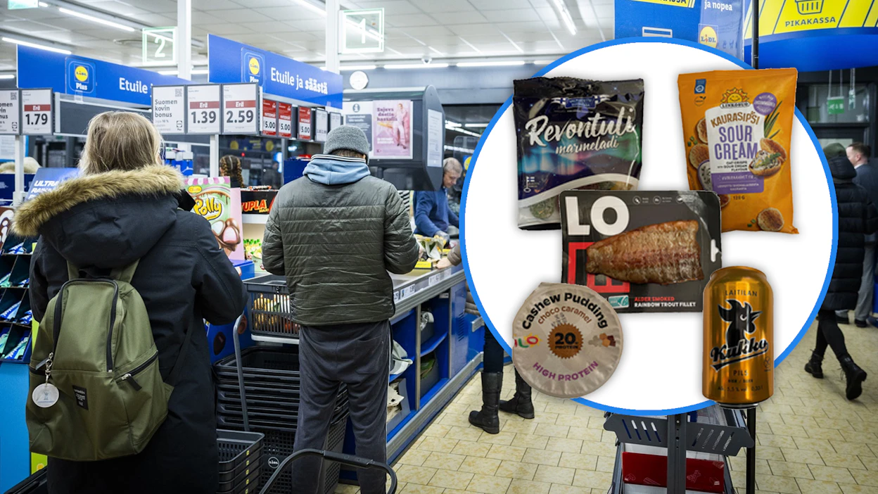 Voittajatuotteet pääsevät Lidlin suureen ostotapahtumaan Saksaan.