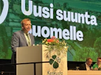Keskustan Antti Kaikkonen korosti ruuantuotannon omavaraisuuden merkitystä.