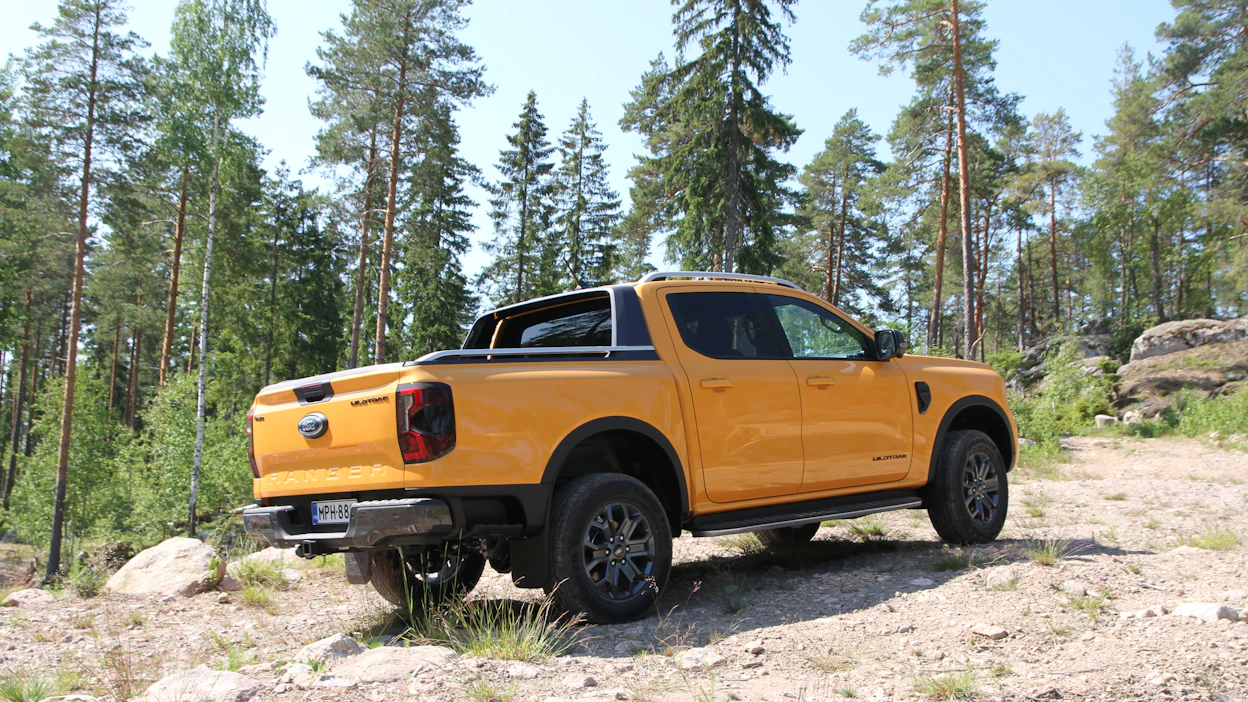 Kuvan kaltainen Ford Ranger päätyisi lähes varmasti armeijan käyttöön sodan koittaessa.