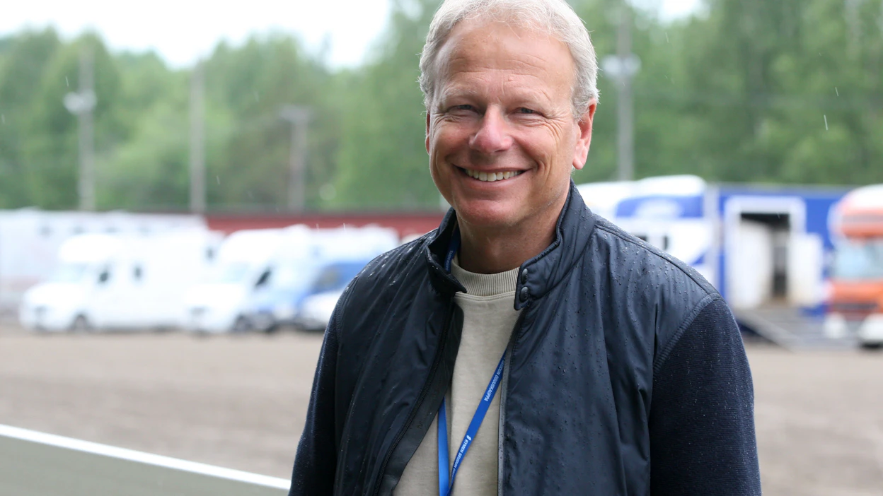 Joakim Lövgren ohjastaa ja valmentaa toisen Toto75-kohteen Palmyraa.