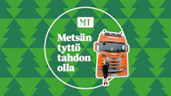 Puutavara-autonkuljettajan työ on vastannut Josefiina Pesämaan odotuksia.