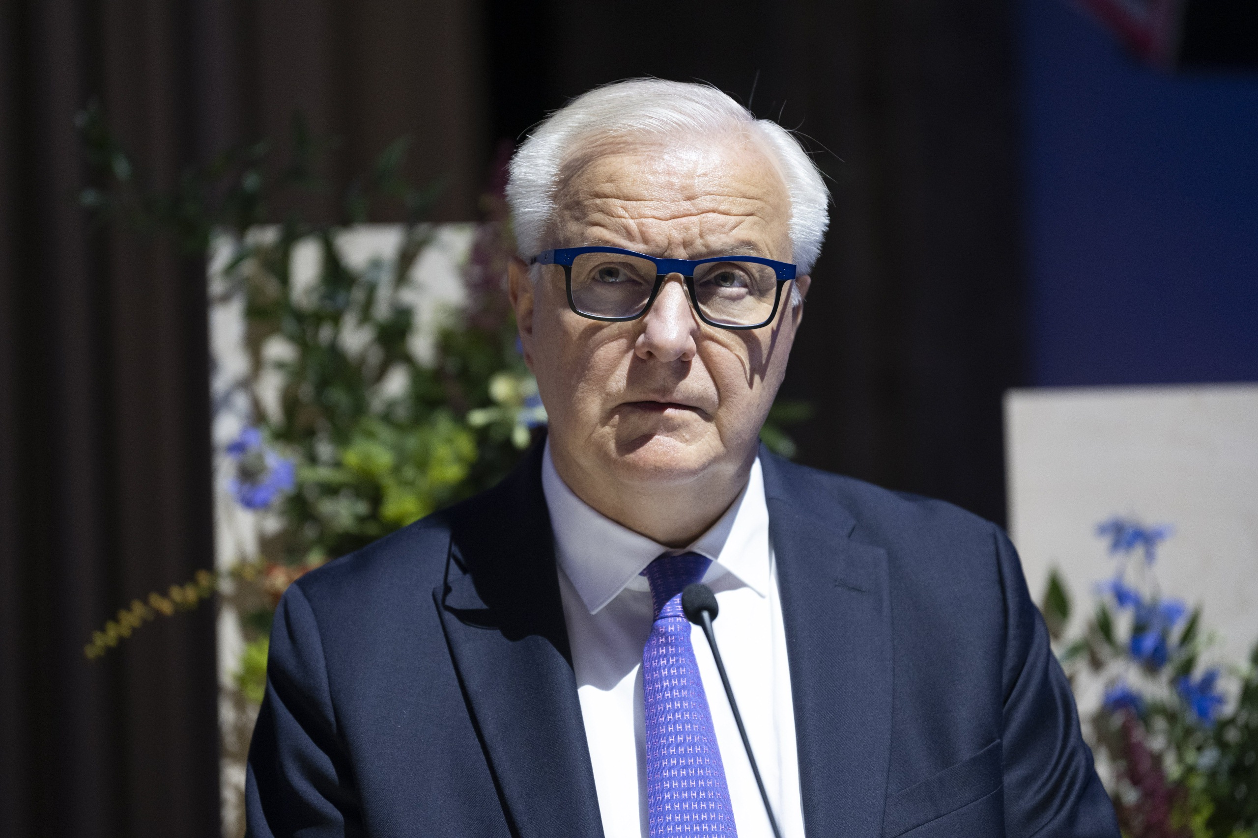 Olli Rehn on HS:n mukaan antanut suostumuksensa, että hallitus ehdottaa häntä tehtävään.  LEHTIKUVA / Mikko Stig. 