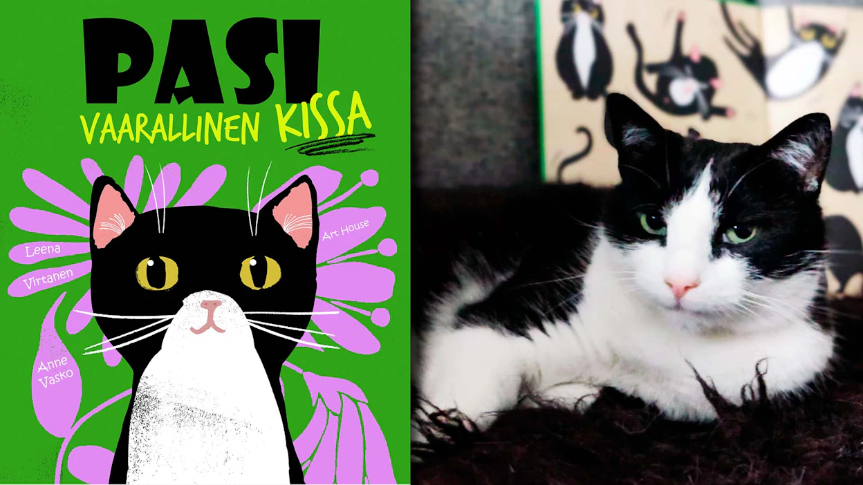 Pääkaupunkiseudulla elävä Pasi (oik.) ei omistajansa mukaan ole kovin vaarallinen.