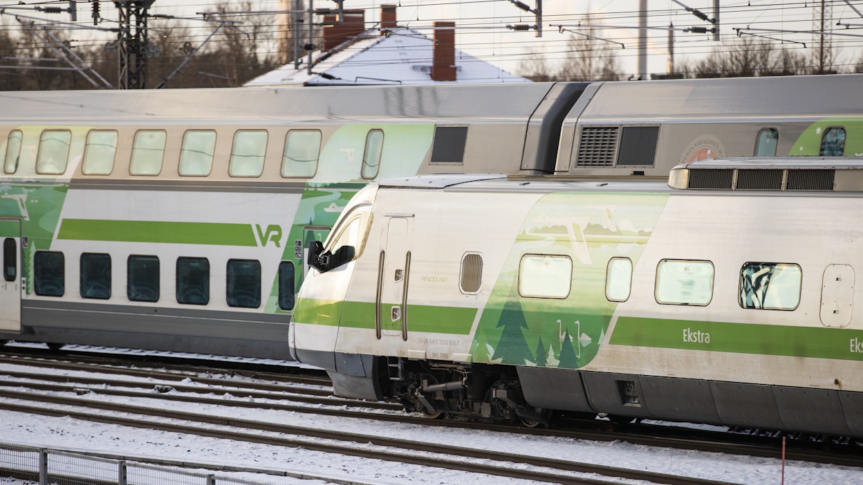 VR:n kaukojunissa matkasi viime vuonna 16,1 miljoonaa matkustajaa.