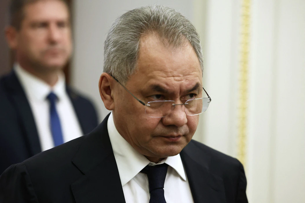 AFP:n mukaan Venäjän puolustusministeri Sergei Shoigu vierailee torstaina Pohjois-Koreassa. LEHTIKUVA/AFP.