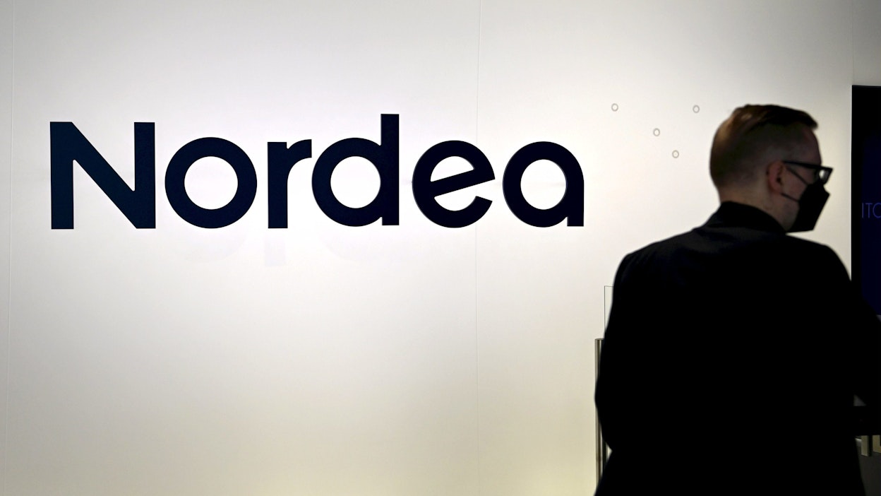 Nordean liikevoitto ylsi heinä–syyskuussa lähes 1,3 miljardiin euroon, nousten vuoden takaisesta kahdella prosentilla. LEHTIKUVA / Vesa Moilanen.