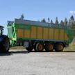 Drakkarissa on kantava runko, jonka päällä lavarakenne lepää. Joskinin mukaan kuorma- ja ajorasitus kohdistuu näin vaunun runkoon, ei lavarakenteisiin. Hydraulinen vetopuomin jousitus on vakiona kolmiakselisissa vaunuissa. Sen voi lukita sähköisesti.