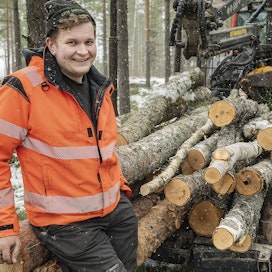 Lapualainen Janne Hella tiesi jo nuoresta lähtien, että haluaa metsänomistajaksi.