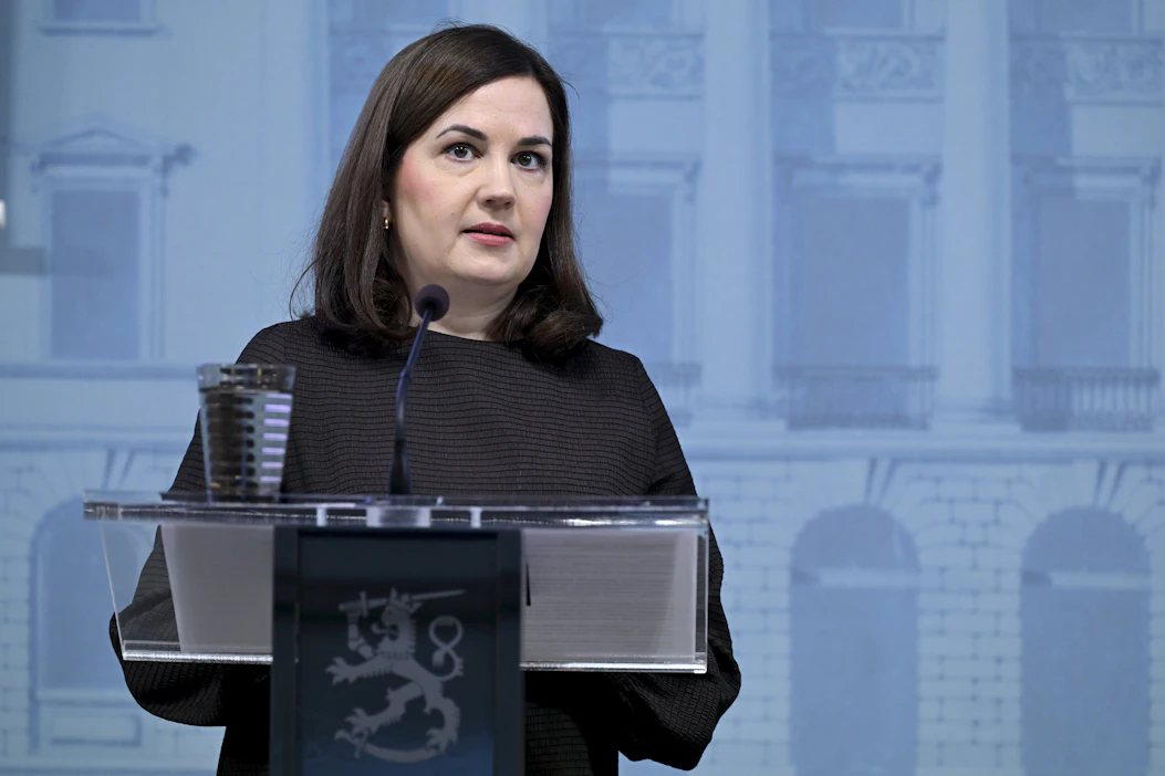 Hallitus suunnittelee muutoksia eläkejärjestelmään pikavauhdilla. Suunnitelmien pitäisi olla selvillä alkuvuodesta. Kuvassa sosiaaliturvaministeri Sanni Grahn-Laasonen (kok.) LEHTIKUVA / Emmi Korhonen.