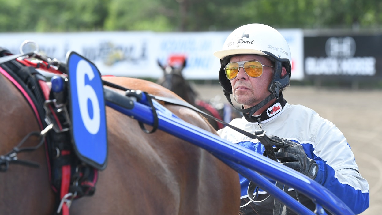 Pertti Ketola on pitkän linjan hevosmies.