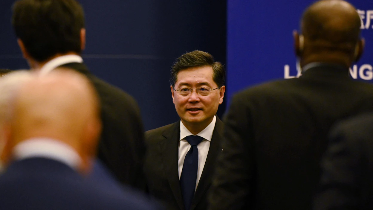 Kiinan ulkoministeri Qin Gang peräänkuulutti puheessaan, että muut maat lakkaisivat aiheuttamasta sekasortoa huutamalla "tänään Ukraina, huomenna Taiwan".