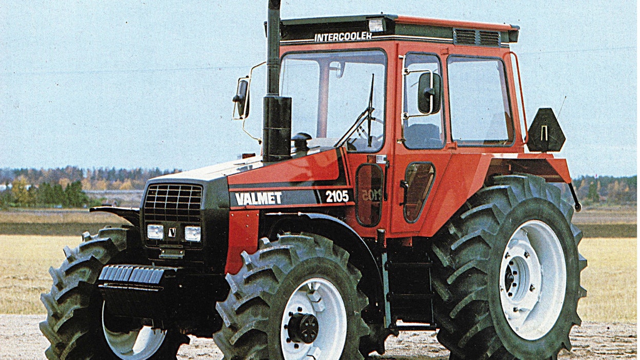 Isoimman Volvon tuotanto aloitettiin kahden vuoden tauon jälkeen uudelleen, kun Volvo BM Valmet -mallistoon tarvittiin nopeasti pari suurtraktoria. Uutta oli vain merkki, muotoilu, väri, etuakseli ja tehokkaamman 2105-mallin välijäähdytys. Tätä 163 hv:n traktoria tehtiin 1985–87 yhteensä 545 koneen verran, 23 hv heikompaa 2005-mallia 455 kappaletta.