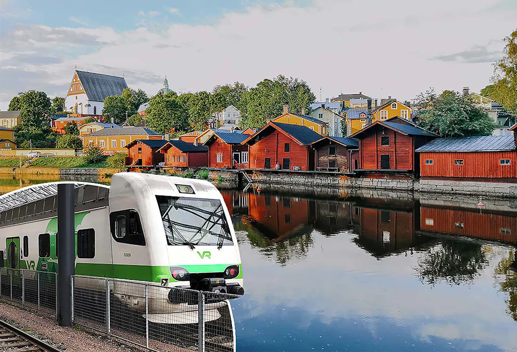 Porvoon rataverkkoon kytkevän Itäradan kustannusarvio on 1,7 miljardia euroa. KUVA:Julia Kivelä / Porvoon kaupungin kuvapankki, Juho Leskinen