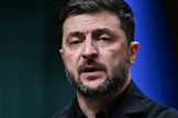 Ukrainan presidentti Volodymyr Zelenskyin mukaan tavoitteena on sopia askelmerkeistä sodan päättämiseksi. "Oletamme, että Geneven tapaamisessa sovitut asiat ratkaistaan nyt." LEHTIKUVA/AFP.
