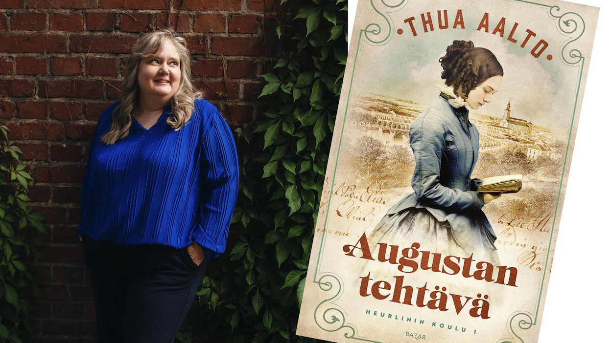Turku-opas ja sanataideohjaaja Thua Aalto on otti esikoisromaaninsa aiheeksi Turussa 1800-luvulla eläneen Augusta Heurlinin (1826–1888).