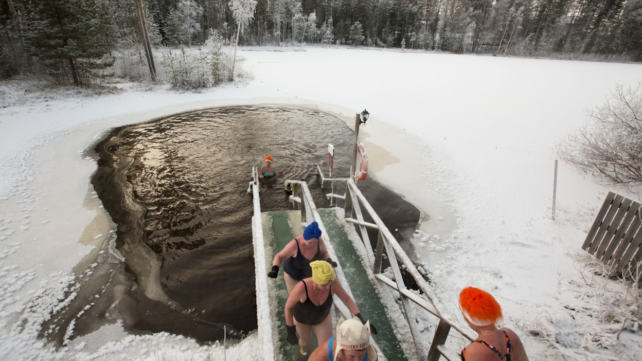 Liikuntapaikkarekisterin mukaan Suomessa on tällä hetkellä 253 talviuintipaikkaa.