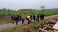 Maasto-osuudet ovat olennainen osa metsätalouden koulutuksia.