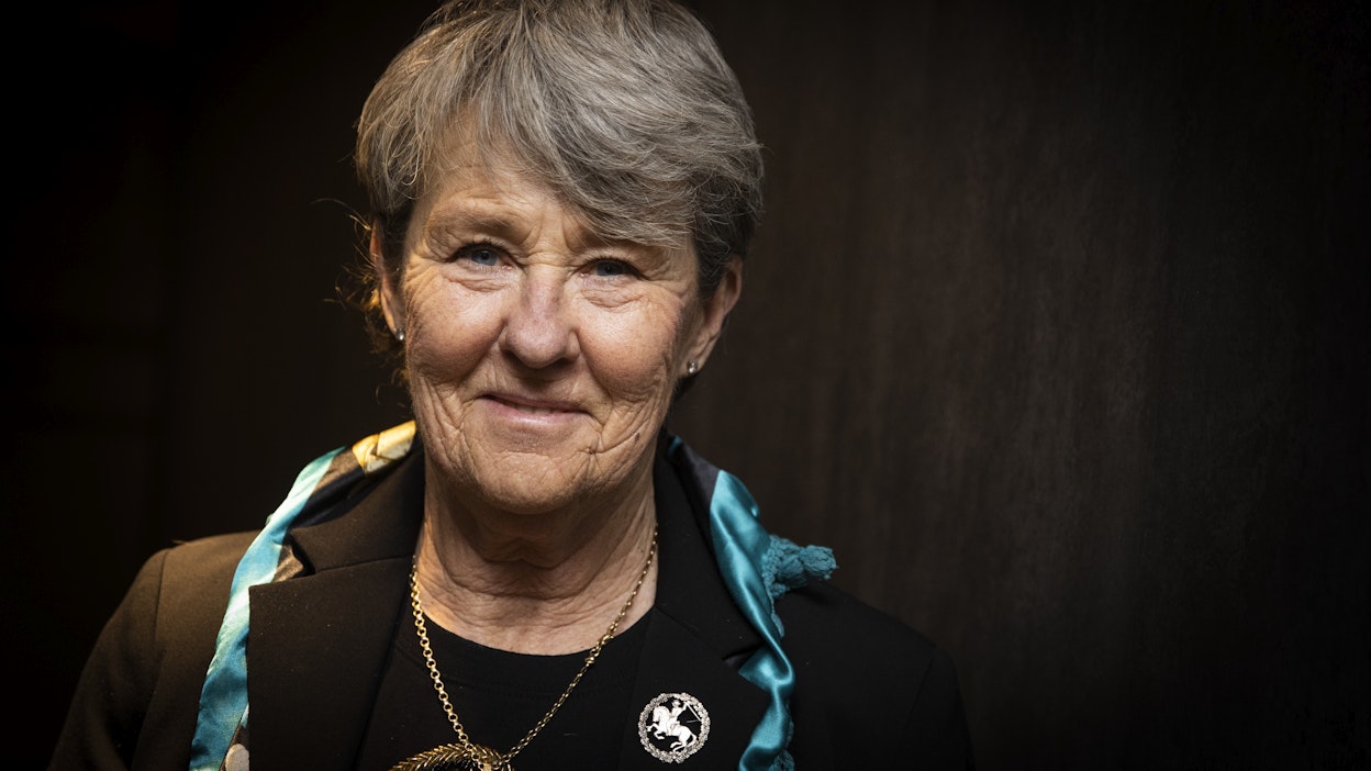 Kyra Kyrklund piipahti viime viikolla Suomessa juhlistamassa valintaansa urheilun hall of fameen.