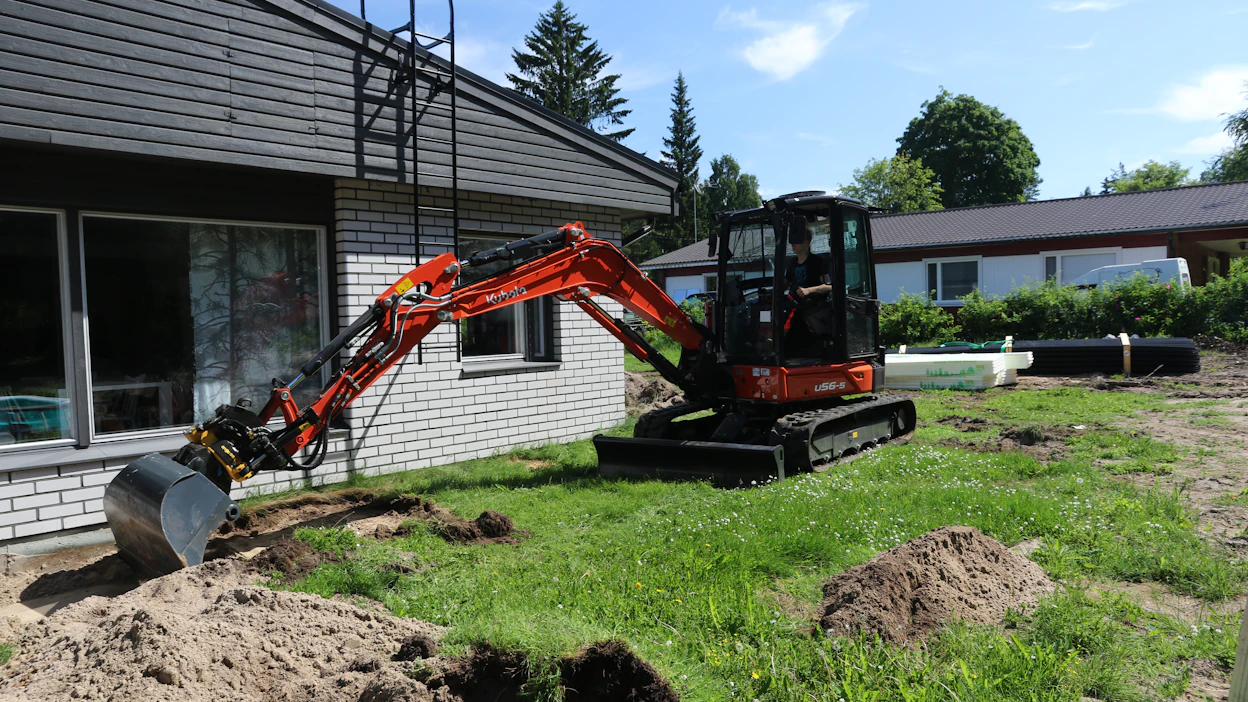 Kubota on päivittänyt kaivinkoneitaan uusille päästötasoille.