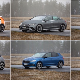 Vuoden Auto Suomessa finaalissa kisaavat Kia Niro, Mercedes-Benz EQE, Opel Astra, Renault Megane, Škoda Fabia ja Volkswagen ID.Buzz.
