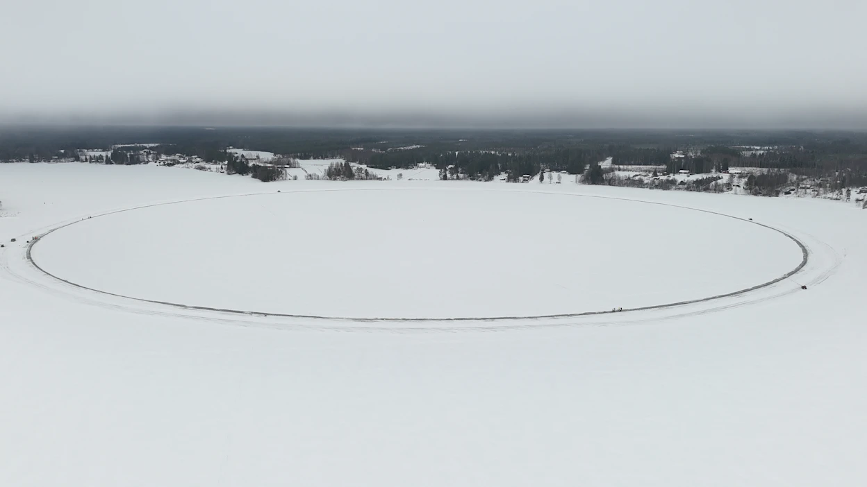 Ennätyskarusellin halkaisija on 602 metriä eli lähes 100 metriä viime kertaa enemmän.