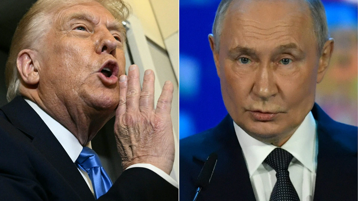 Yhdysvaltain presidentti Donald Trumpin suhtautuminen Venäjään on ollut verrattain myötämielistä, mutta viime viikkoina hän on ilmaissut turhautumistaan Venäjään ja presidentti Vladimir Putiniin. LEHTIKUVA/AFP.