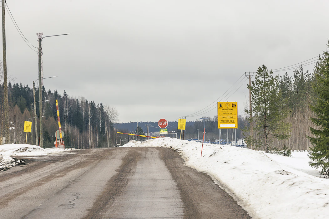 Suojelupoliisin arvion mukaan Venäjällä ole mitään syytä muuttaa toimintaansa rajalla lähitulevaisuudessa. Kuva vaihdettu 2.4.2024.
